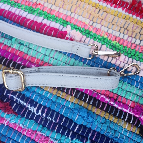 Gray quilted Shoulder - crossbody bag - Picture 5 of 14